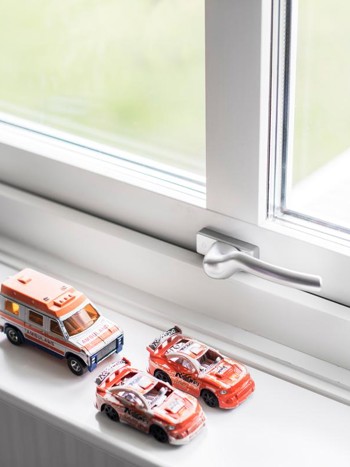 Outline närbild handtag